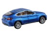 Машина "АВТОПАНОРАМА" BMW X6, синий, 1/32, свет, звук, инерция, в/к 17,5*13,5*9 см
