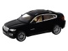 Машина "АВТОПАНОРАМА" BMW X6, черный, 1/32, свет, звук, инерция, в/к 17,5*13,5*9 см