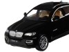 Машина "АВТОПАНОРАМА" BMW X6, черный, 1/32, свет, звук, инерция, в/к 17,5*13,5*9 см