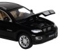 Машина "АВТОПАНОРАМА" BMW X6, черный, 1/32, свет, звук, инерция, в/к 17,5*13,5*9 см