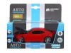 Машина "АВТОПАНОРАМА" Chevrolet Camaro SS, красный, 1/32, свет, звук, инерция, в/к 17,5*13,5*9 см