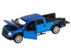 Машина "АВТОПАНОРАМА" Ford F-150 SVT Raptor, синий, 1/34, свет, звук, инерция, в/к 20*10*11 см