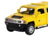 Машина "АВТОПАНОРАМА" Hummer H3, желтый, 1/43, инерция, в/к 17,5*12,5*6,5 см