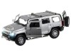 Машина "АВТОПАНОРАМА" Hummer H3, серебряный, 1/32, свет, звук, инерция, в/к 17,5*13,5*9 см