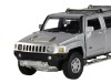 Машина "АВТОПАНОРАМА" Hummer H3, серебряный, 1/32, свет, звук, инерция, в/к 17,5*13,5*9 см