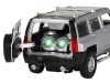 Машина "АВТОПАНОРАМА" Hummer H3, серебряный, 1/32, свет, звук, инерция, в/к 17,5*13,5*9 см