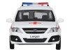 Машина "АВТОПАНОРАМА" LADA LARGUS "Скорая помощь", 1/24, свет, звук, инерция, в/к 24,5*12,5*10,5 см