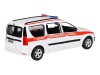 Машина "АВТОПАНОРАМА" LADA LARGUS "Скорая помощь", 1/24, свет, звук, инерция, в/к 24,5*12,5*10,5 см