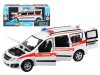 Машина "АВТОПАНОРАМА" LADA LARGUS "Скорая помощь", 1/24, свет, звук, инерция, в/к 24,5*12,5*10,5 см