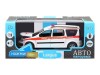 Машина "АВТОПАНОРАМА" LADA LARGUS "Скорая помощь", 1/24, свет, звук, инерция, в/к 24,5*12,5*10,5 см