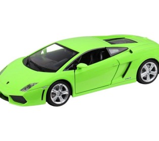Машина "АВТОПАНОРАМА" Lamborghini Gallardo LP560-4, зеленый, 1/24, свет, звук, в/к 24,5*12,5*10,5см