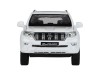Машина "АВТОПАНОРАМА" Land Cruiser Prado, белый, 1/32, свет, звук, инерция, в/к 17,5*13,5*9 см