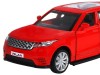 Машина "АВТОПАНОРАМА" Land Rover Range Rover Velar, красный, 1/42, инерция, в/к 17,5*12,5*6,5 см