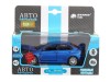 Машина "АВТОПАНОРАМА" Mitsubishi Lancer Evolution, синий, 1/32, свет, звук, в/к 17,5*12,5*6,5 см