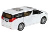 Машина "АВТОПАНОРАМА" Toyota Alphard, белый, 1/29, свет, звук, инерция, в/к 20*10*11 см