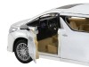 Машина "АВТОПАНОРАМА" Toyota Alphard, белый, 1/29, свет, звук, инерция, в/к 20*10*11 см