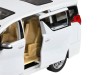 Машина "АВТОПАНОРАМА" Toyota Alphard, белый, 1/29, свет, звук, инерция, в/к 20*10*11 см