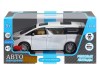 Машина "АВТОПАНОРАМА" Toyota Alphard, белый, 1/29, свет, звук, инерция, в/к 20*10*11 см