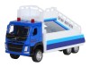 Машина "АВТОПАНОРАМА" VOLVO FM "Пассажирский трап", синий, 1/72, инерция, в/к 17,5*13*6,5 см