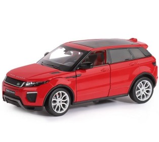 Машина "АВТОПАНОРАМА" Land Rover Range Rover Evoque, красный, 1/24, в/к 24,5*12,5*10,5 см
