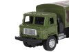 Машина "АВТОПАНОРАМА" "Грузовик", хаки, 1/32, свет, звук, инерция, в/к 24*8*10 см