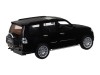 Машина "АВТОПАНОРАМА" Mitsubishi Pajero 4WD Tubro, черный, 1/33, свет, звук, в/к 17,5*13,5*9 см