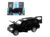 Машина "АВТОПАНОРАМА" Mitsubishi Pajero 4WD Tubro, черный, 1/33, свет, звук, в/к 17,5*13,5*9 см