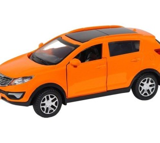 Машина "АВТОПАНОРАМА" KIA SPORTAGE R, оранжевый, 1/39, инерция, в/к 17,5*12,5*6,5 см