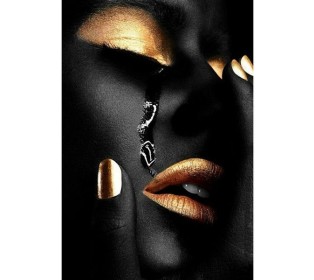 Картина мозаикой 40х50 ЗОЛОТАЯ (квадр. эл-ты) (24 цвета)