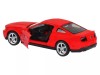 Машина "АВТОПАНОРАМА" Ford Mustang GT, красный, 1/43, инерция, откр. двери, в/к 17,5*12,5*6,5 см