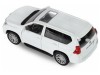 Машина "АВТОПАНОРАМА" Land Cruiser Prado, белый, 1/42, инерция, откр. двери, в/к 17,5*12,5*6,5 см