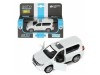 Машина "АВТОПАНОРАМА" Land Cruiser Prado, белый, 1/42, инерция, откр. двери, в/к 17,5*12,5*6,5 см