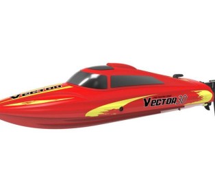 Радиоуправляемый катер Volantex RC Vector 30 красный 2.4G RTR