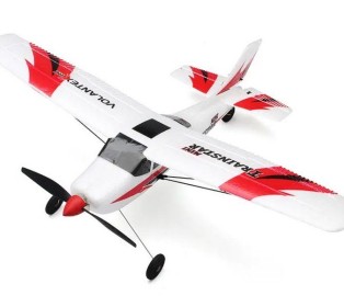 Радиоуправляемый самолет Volantex RC TrainStar Mini 400мм 2.4G LiPo RTF with Gyro