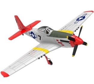 Радиоуправляемый самолет Volantex RC P51D 750мм Brushless 2.4G 4ch LiPo RTF with Gyro