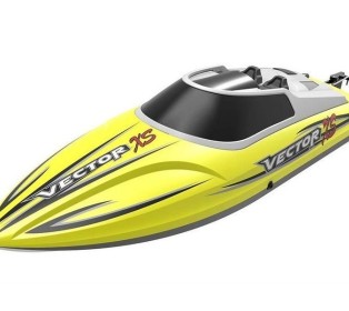 Радиоуправляемый катер Volantex RC Vector XS желтый 2.4G RTR
