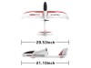 Радиоуправляемый планер Volantex RC Ranger 750мм Brushless 2.4G 4ch LiPo RTF with Gyro