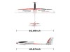 Радиоуправляемый планер Volantex RC PhoenixS 1600мм KIT