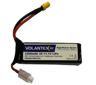 Аккумулятор Li-Po 2200mAh, 11,1V XT60 для катера Volantex RC Vector SR65