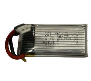 Аккумулятор Li-Po 250mAh, 3,7V для самолета Volantex RC Ranger 400