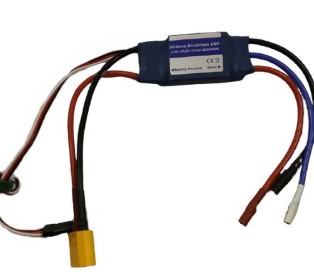 Регулятор скорости бесколлекторный 30A-XT60 для самолета Volantex RC Saber 920