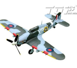 Радиоуправляемый самолет Top RC Hurricane Pro зеленый 750мм flight controller PNP
