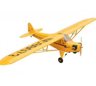 Радиоуправляемый самолет Top RC J3 желтый 1400мм KIT
