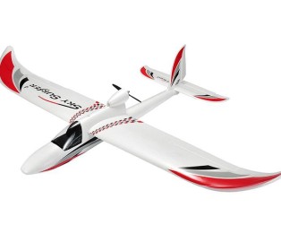 Радиоуправляемый планер Top RC SKY SURFER красный 1400мм 2.4G 4-ch LiPo flight controller RTF