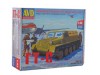 Сборная модель AVD Гусеничный транспортёр-снегоболотоход (ГТ-С), 1954 г., 1/43