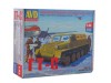 Сборная модель AVD Гусеничный транспортёр-снегоболотоход (ГТ-С), 1954 г., 1/43