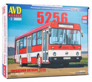 Сборная модель AVD Ликинский автобус 5256, 1/43