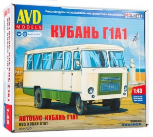 Сборная модель AVD  Автобус Кубань Г1А1, 1/43