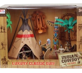 Игровой набор KEYLY TOYS 0805-1 "Индейское племя"