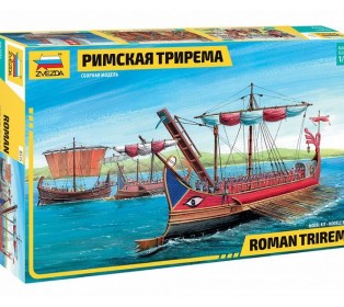 Сборная модель ZVEZDA Римская трирема, 1/72